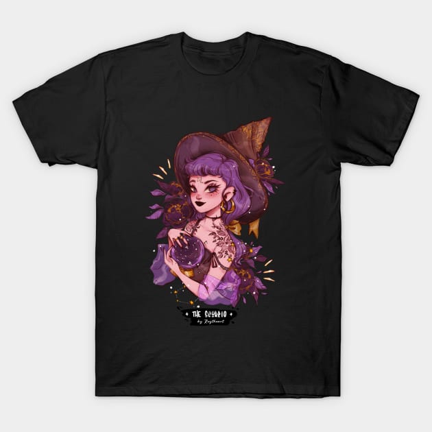 Scorpio Witch T-Shirt by Roy The Art